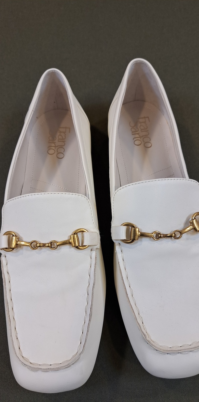 Franco Sarto Zerina Loafer - Color: Cream - Size: Women 10 - Picture 4 of 10